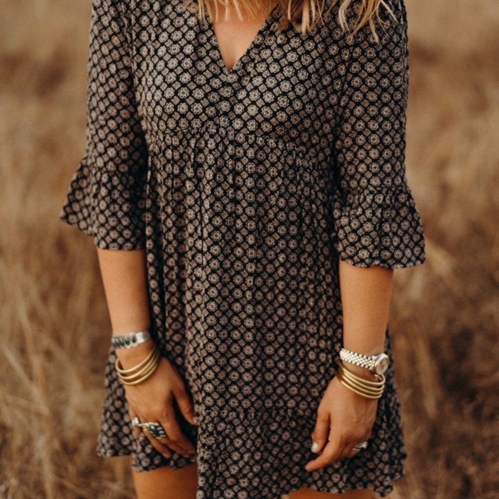 CJLA Sophie boho babydoll dress / top